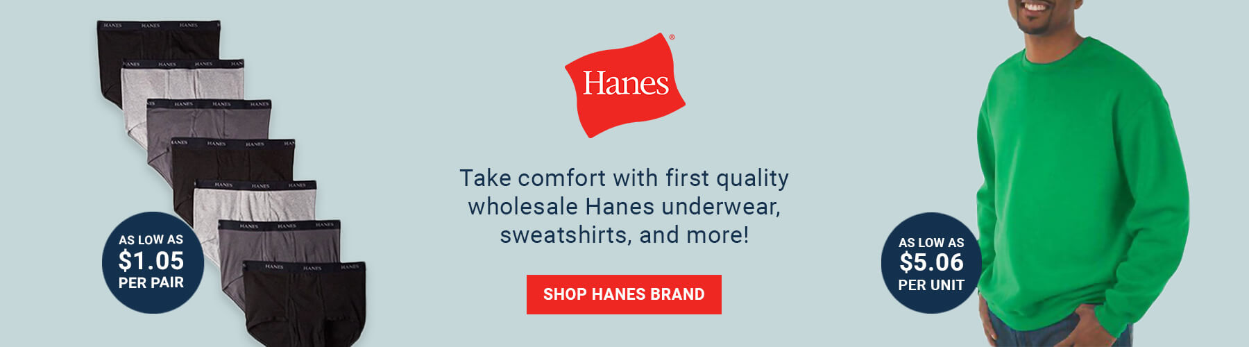 Wholesale Hanes
