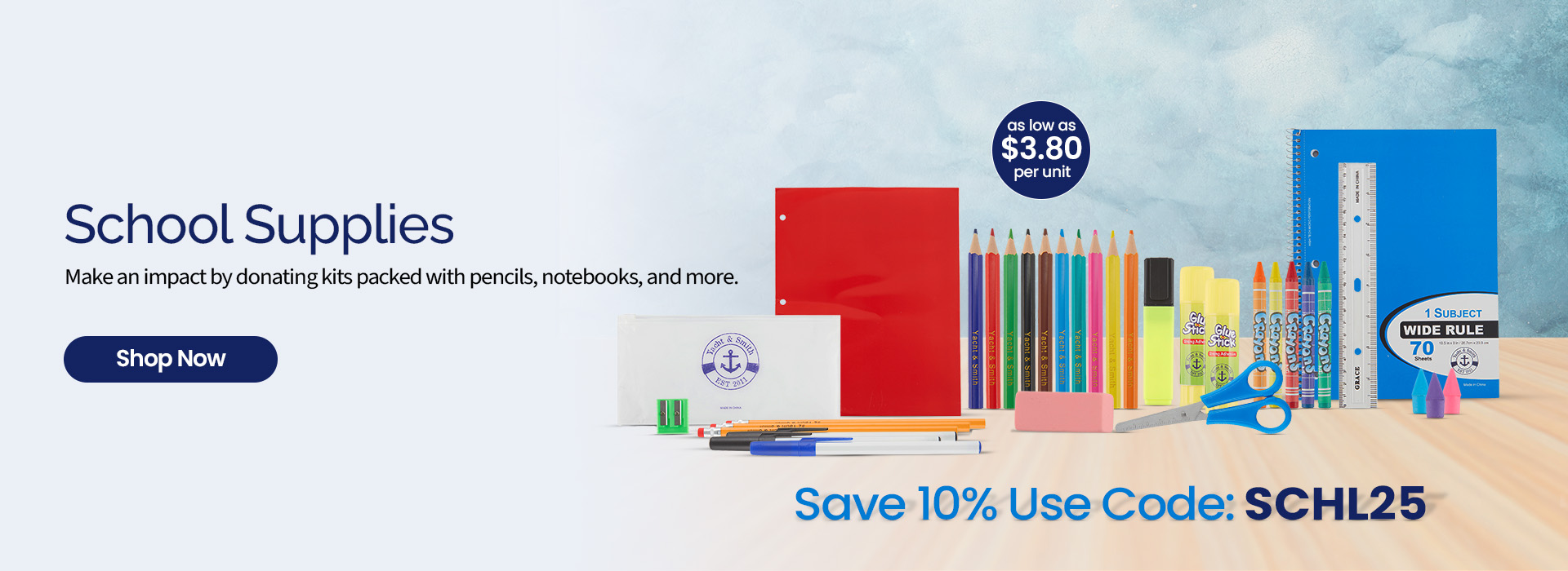 WSD School Supplies August 2025