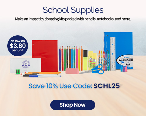 WSD School Supplies August 2025