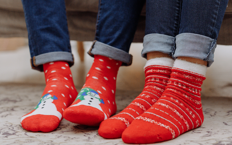 Christmas Socks and Accessories for The Holidays