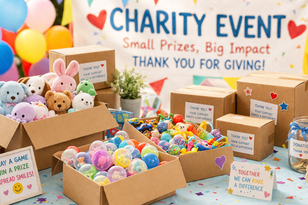 Wholesale Novelty Prizes for School and Charity Events