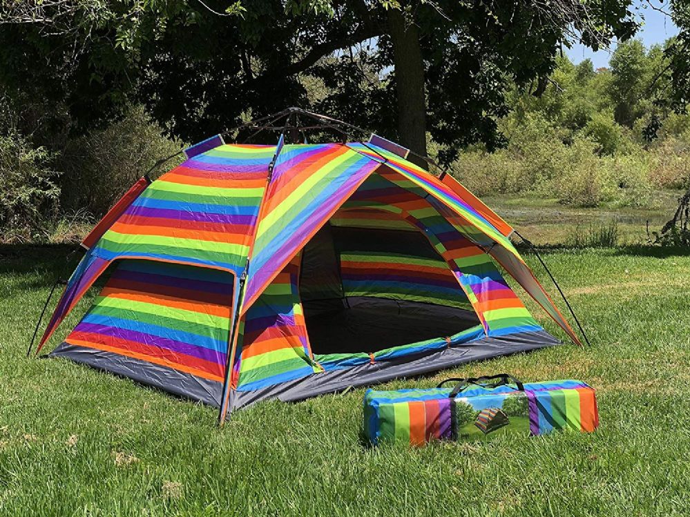 2 Wholesale Rainbow Camping Tent at