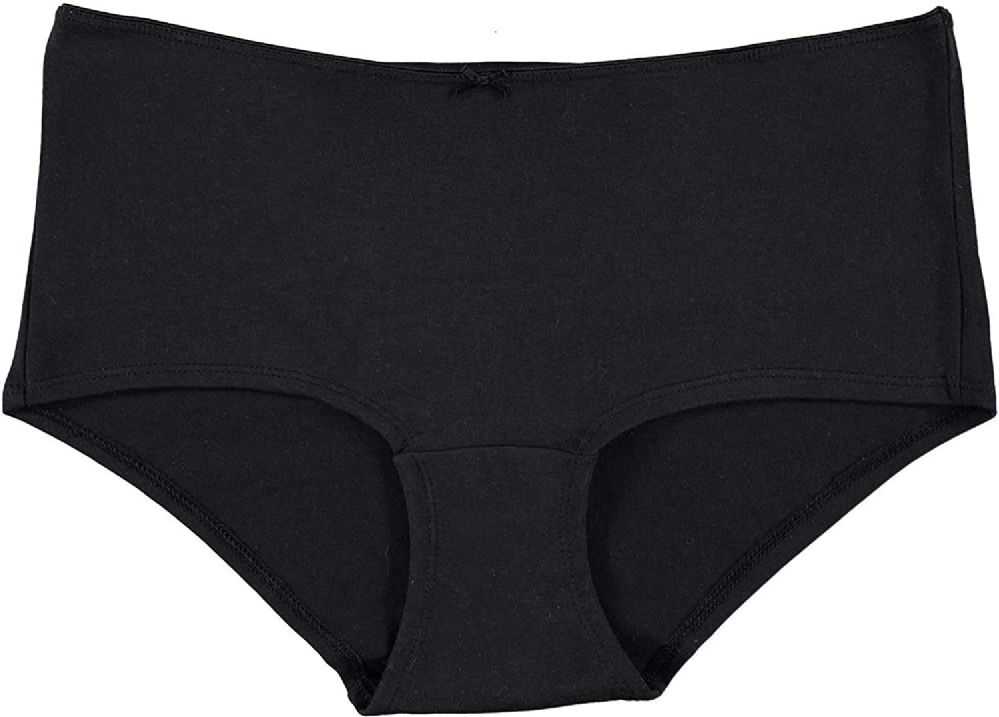 81 Wholesale Yacht & Smith Womens Black Underwear, Panties in Bulk, 95 Cotton SIZE XS at