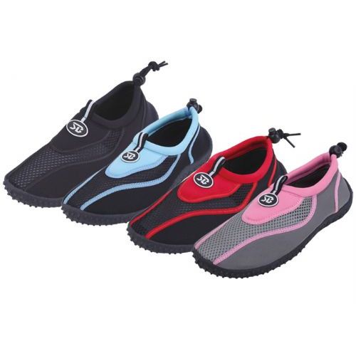red aqua shoes