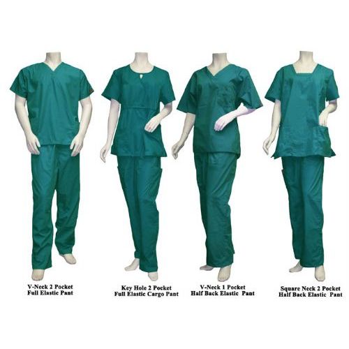 10 Wholesale 2 Pc Set Scrub Set Green Only at