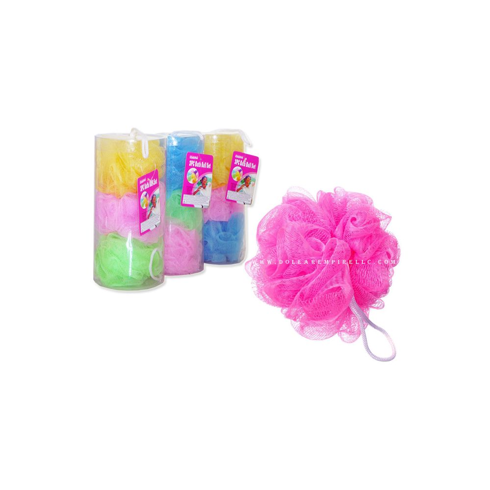 72 Wholesale Bath Sponge 3pc at