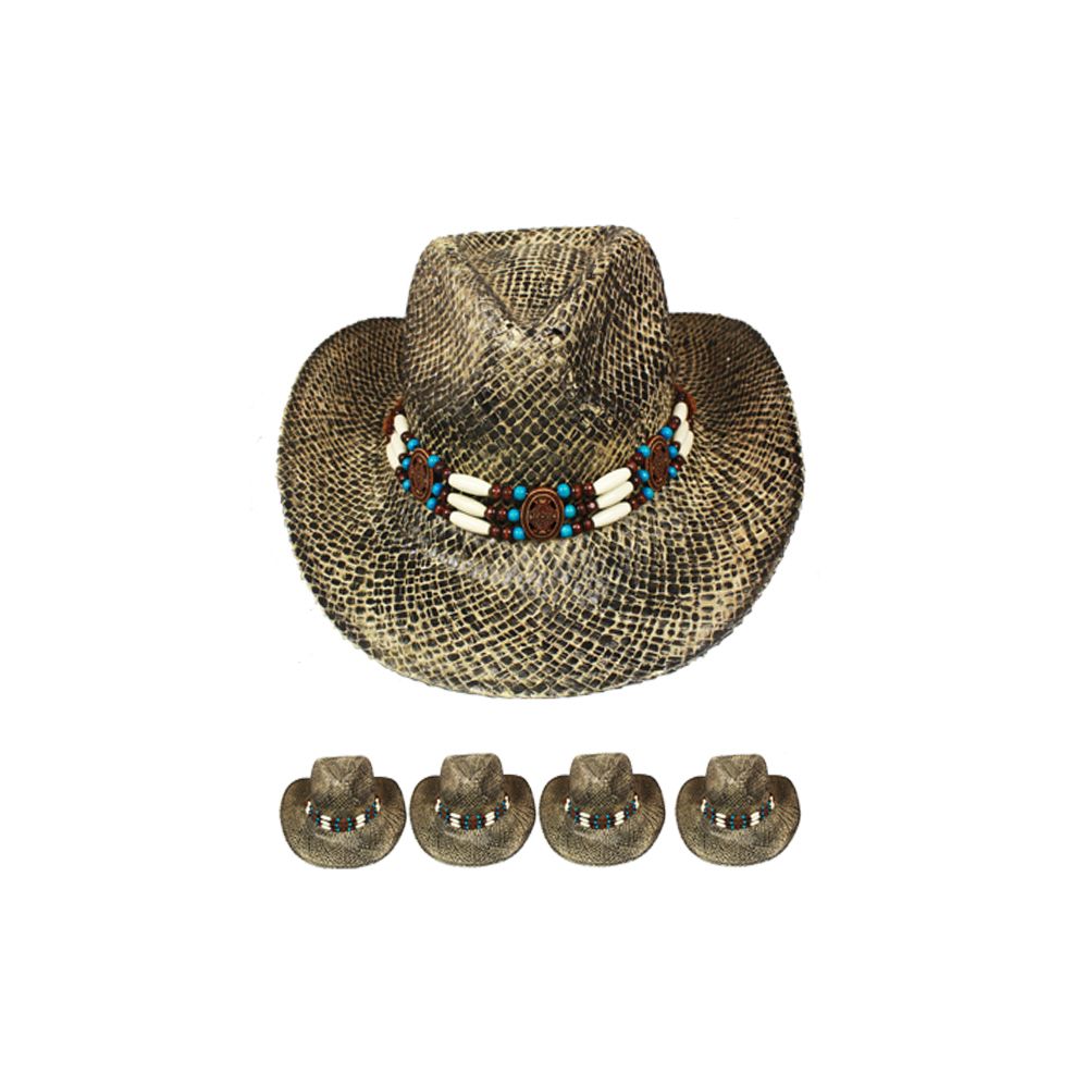 inexpensive straw cowboy hats