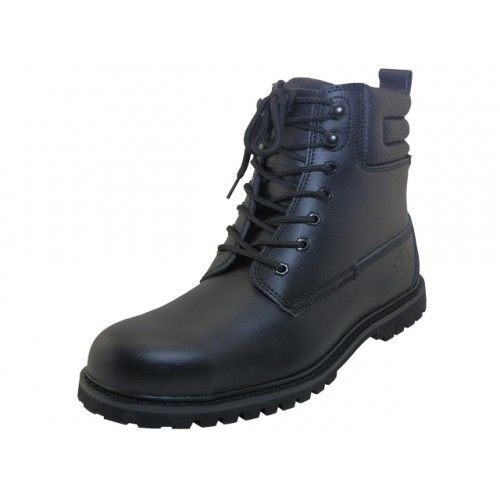 leather upper work boots