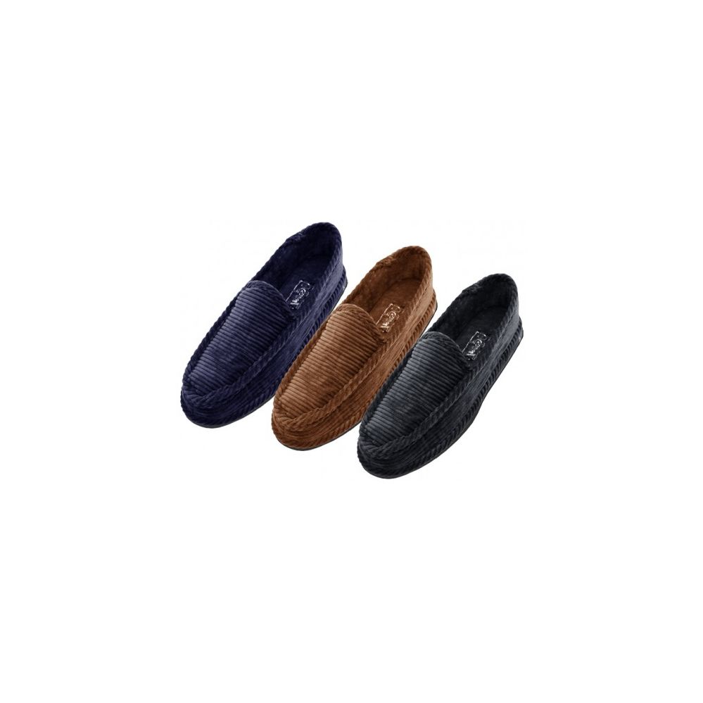 mens corduroy house slippers