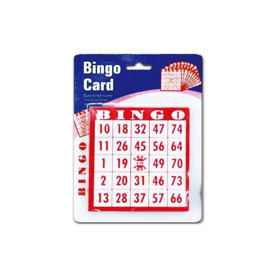 96 Wholesale Bingo Card at