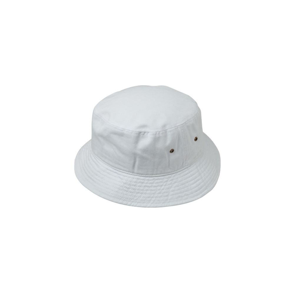 Wholesale Deal On PLAIN COTTON BUCKET HATS IN WHITE - at - www.bagssaleusa.com