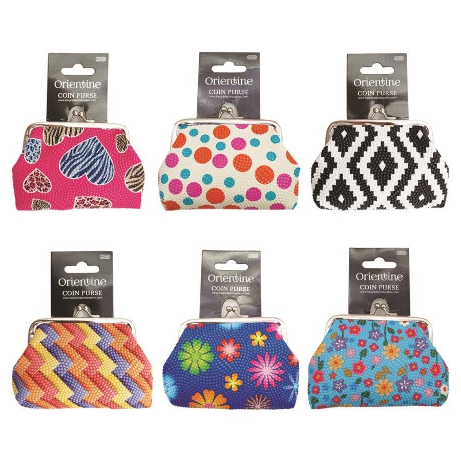 144 Wholesale Coin purse Assorted Styles - at - www.semadata.org