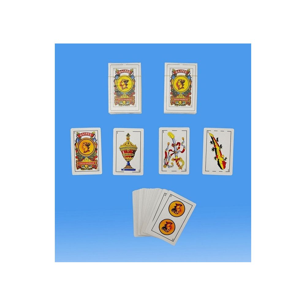 144 Wholesale Spanish Playing Card at