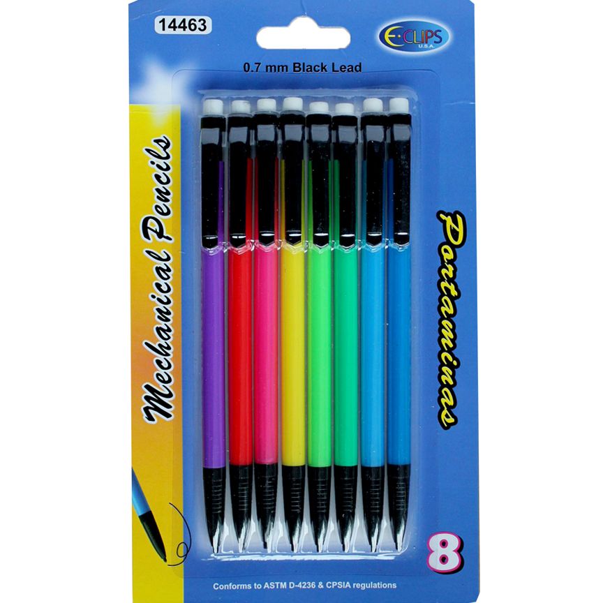 48 Wholesale Mechanical Pencils, 8 Pk. at