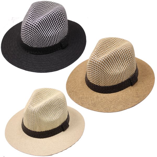 24 Wholesale Men's Summer Sun Hats - at - wholesalesockdeals.com