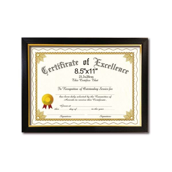 72 Wholesale Certificate Frame at