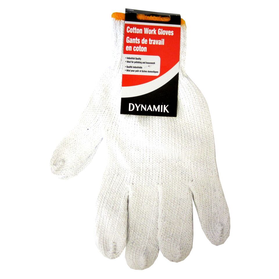 72 Wholesale White Cotton Gloves at