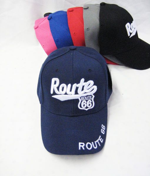 route 66 baseball caps