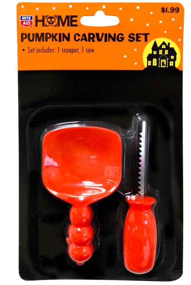 48 Wholesale Pumpkin Carving Set 1 Scooper And 1 Saw at