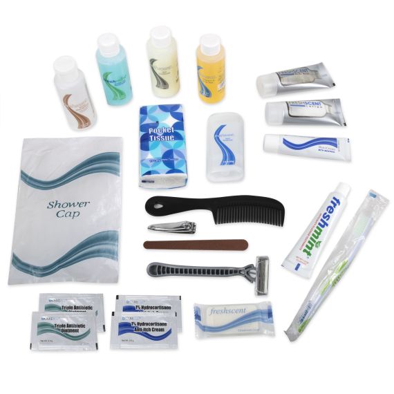 24 Wholesale Plus 22 Piece Hygiene Kit at