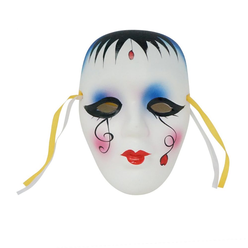48 Wholesale Ceramic 5" Decorative Lady Face Mask at