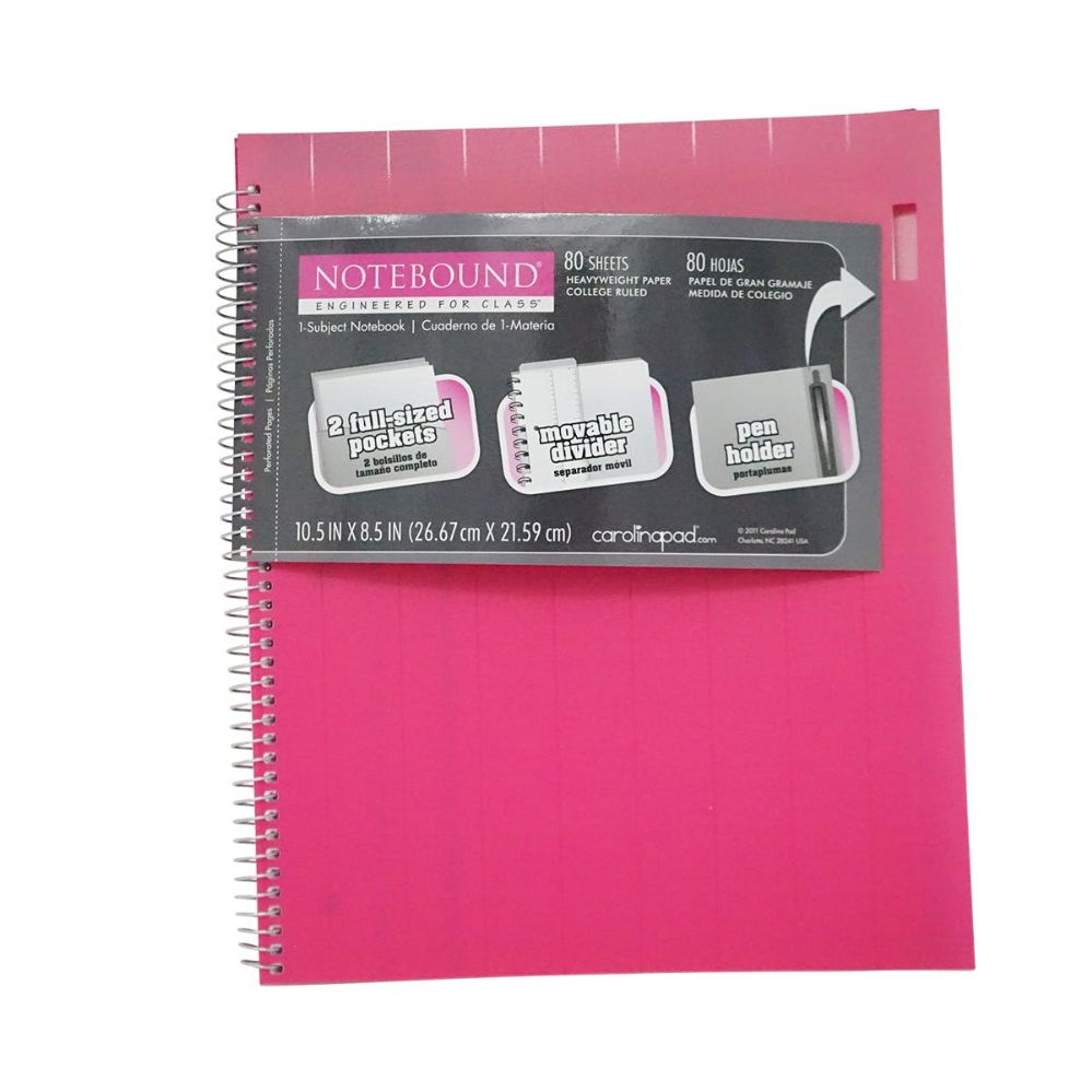 4 single subject spiral notebooks 4 single subject spiral notebooks