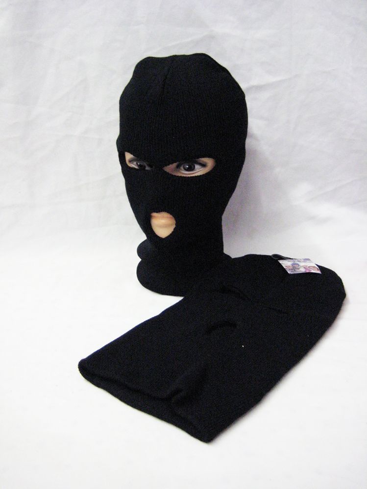 Download 60 Wholesale Black Ski Mask 3 Hole - at ...