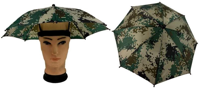Camo umbrella hat Clearance