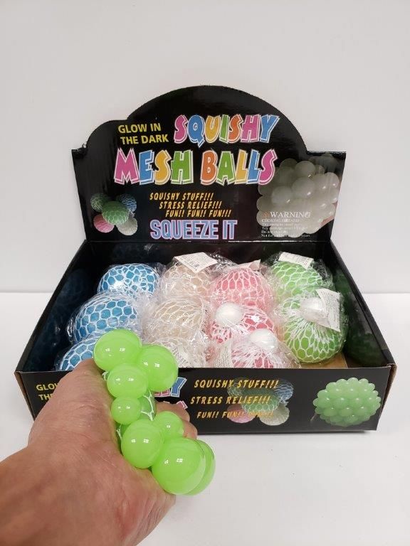 squishy glow in the dark ball