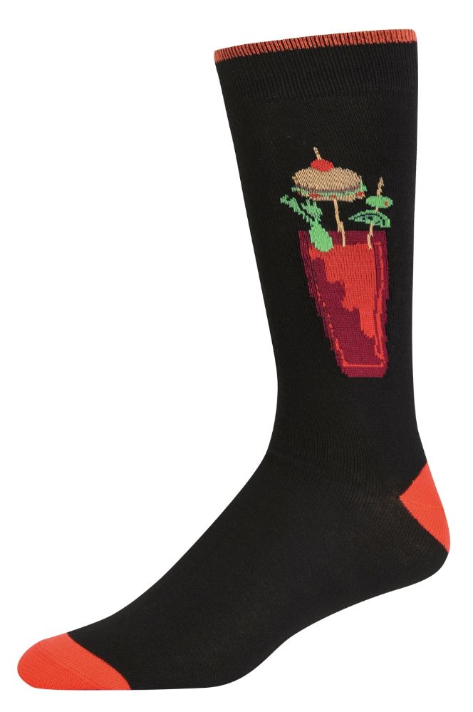 120 Wholesale Men's Printed Novelty Crew Socks Size 1013 at