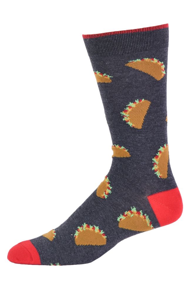 120 Wholesale Men's Printed Novelty Crew Socks Size 1013 at