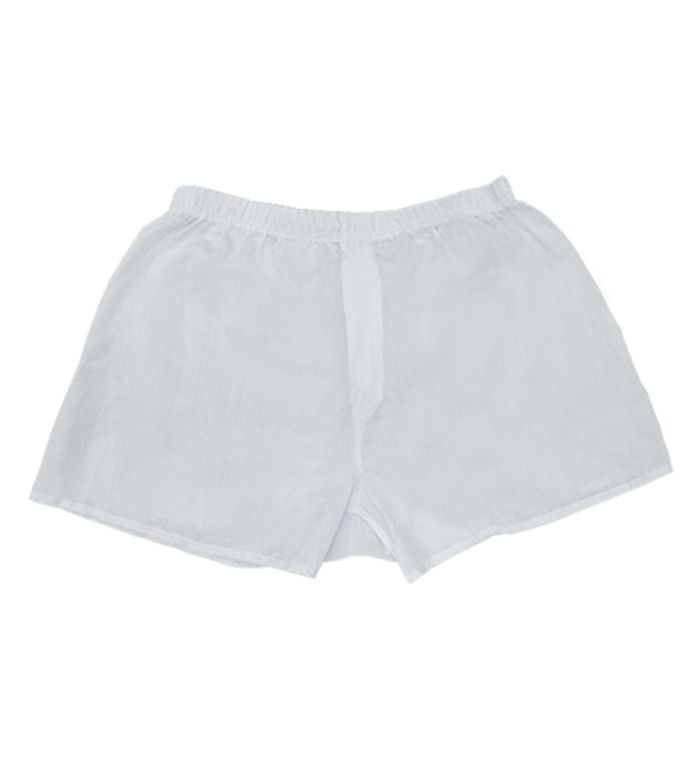 36 Wholesale Men's White Cotton Boxer Shorts, Size Xlarge at