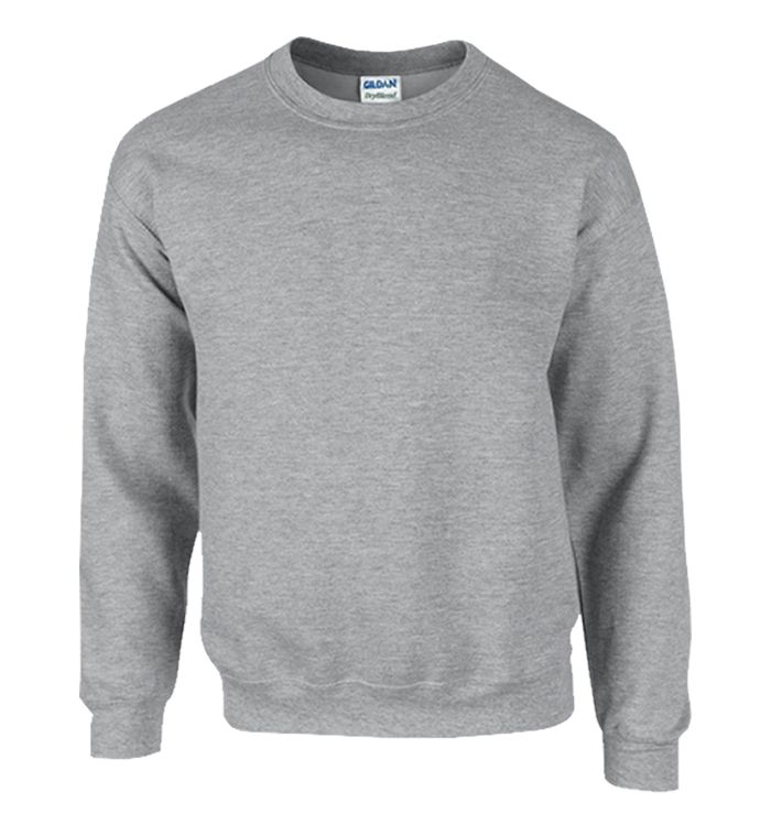 12 Wholesale Gildan First Quality Unisex Sport Grey Crew neck ...