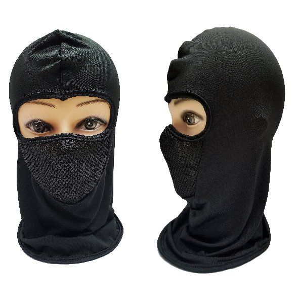 24 Wholesale Ninja Face Mask [Black Only] at