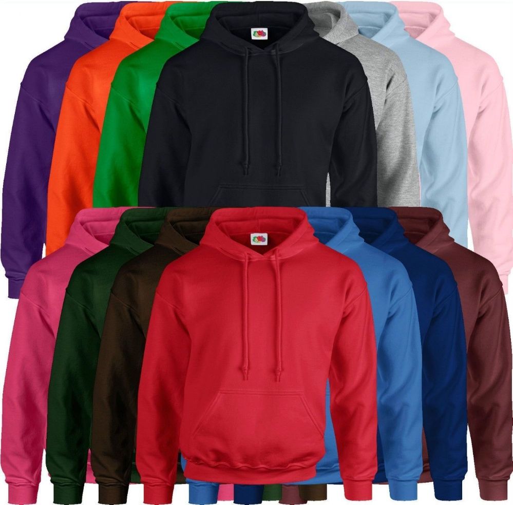 24 Wholesale Fruit Of The Loom Mens Hoodies Size LARGE - at ...