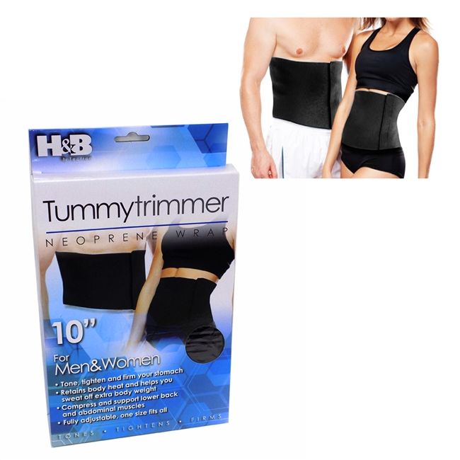 72 Wholesale 10 Inch Tummy Belt Men And Women at