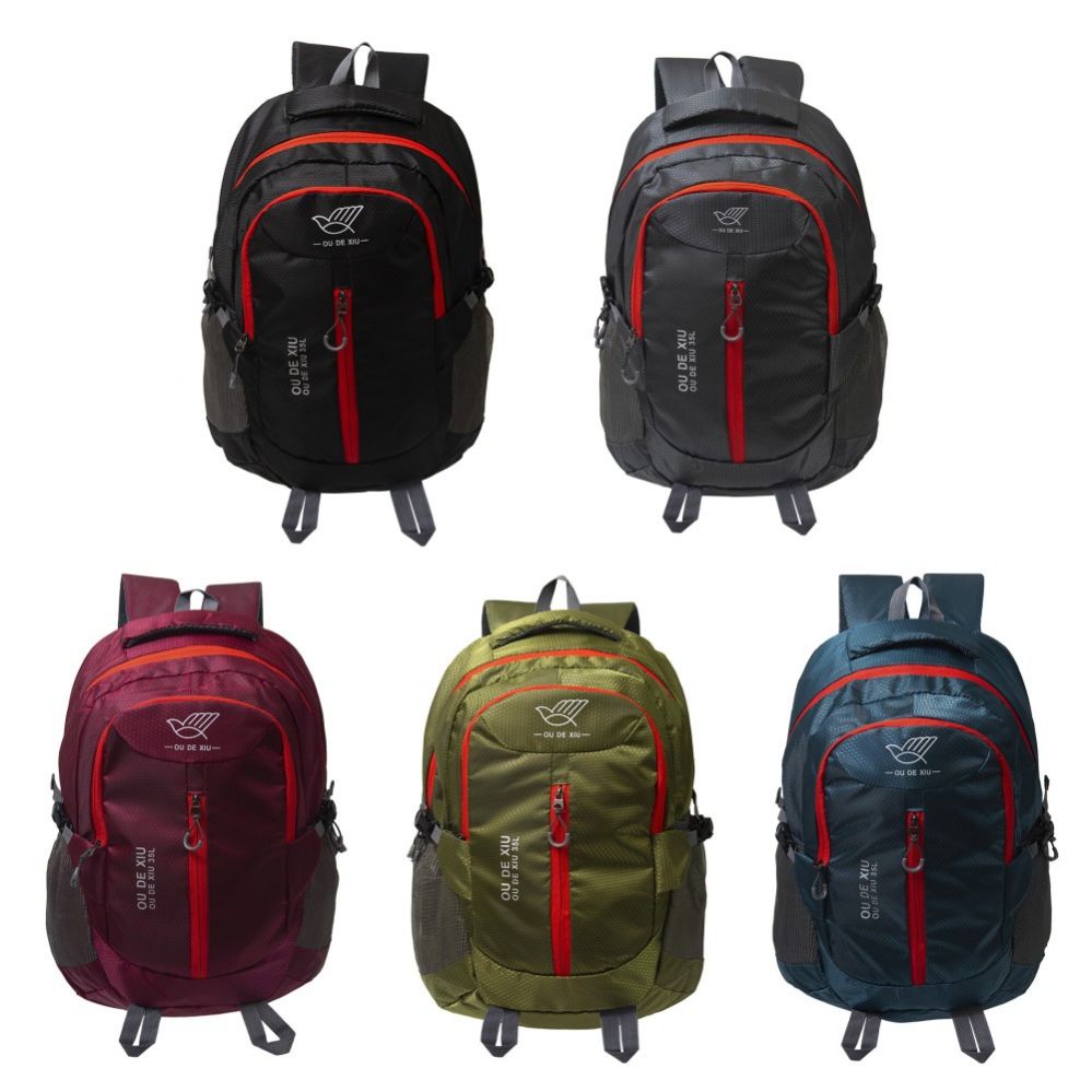 24 Wholesale 16" Premium Sport Backpacks in 5 Assorted Colors at