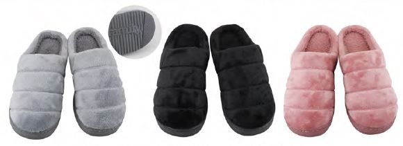 36 Wholesale Women's Plush Super Soft House Slipper - at ...