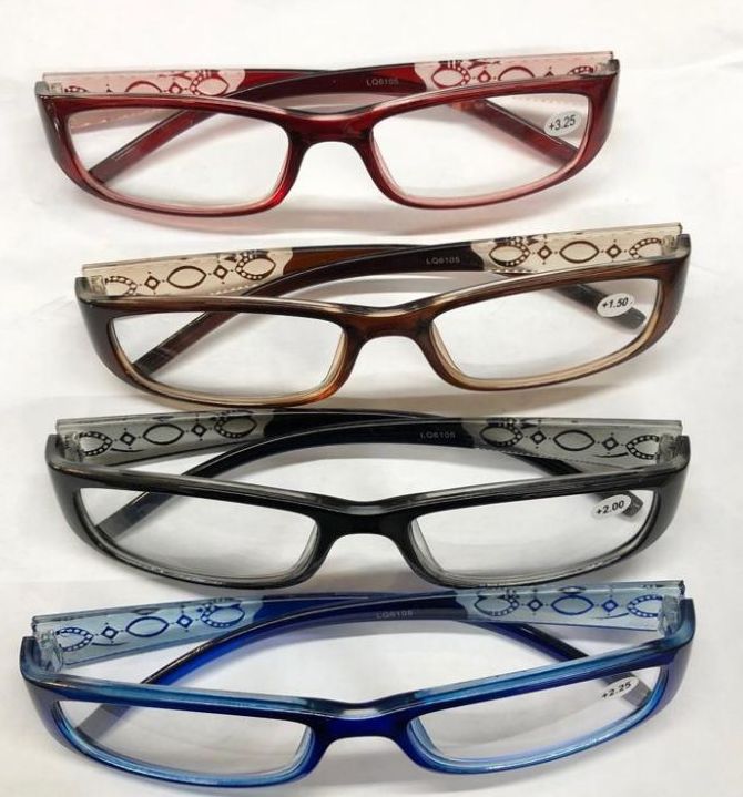 120 Wholesale Assorted Colors And Power Lens Plastic Reading Glasses