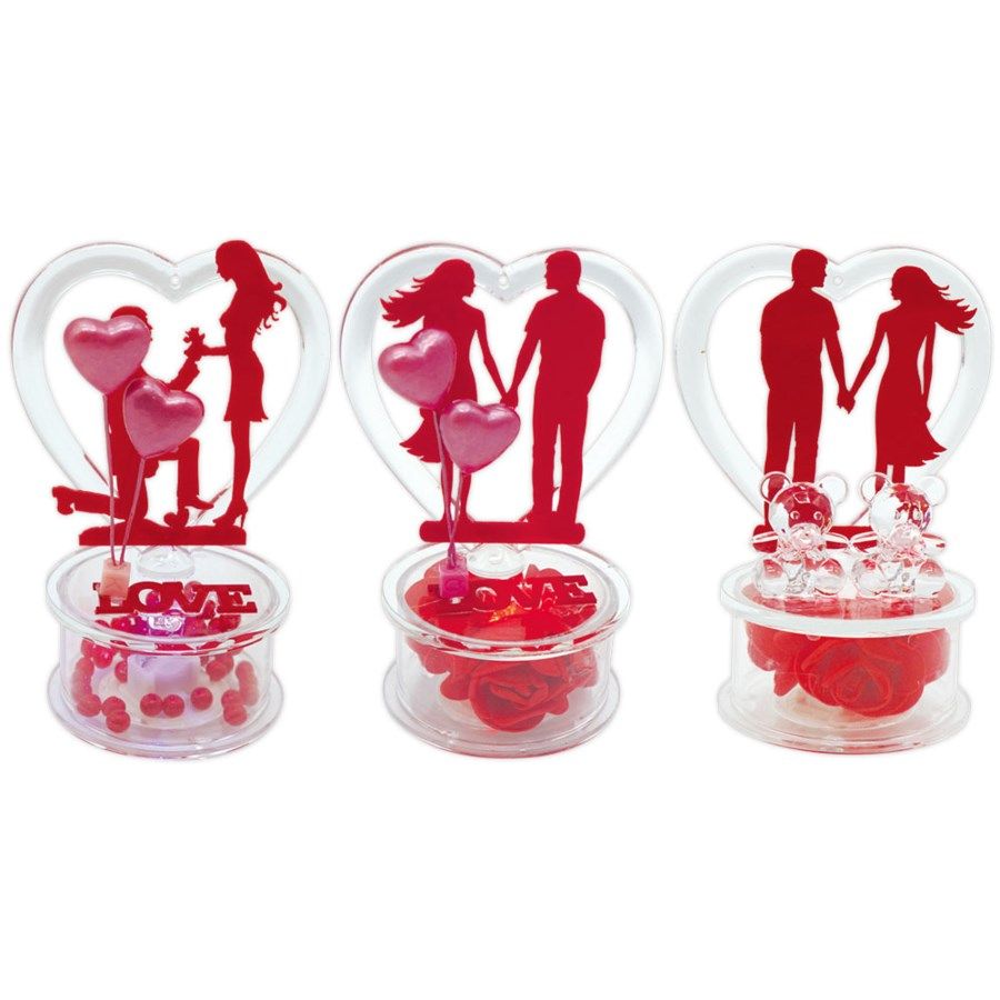12 Wholesale Valentines Decoration With Led Light - at