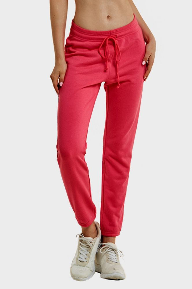 36 Wholesale Sofra Ladies Sweat Pants In Hot Pink - at ...