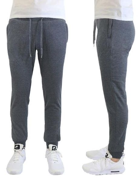 24 Wholesale Men's Heavyweight SliM-Fit Fleece Cargo Sweatpants ...