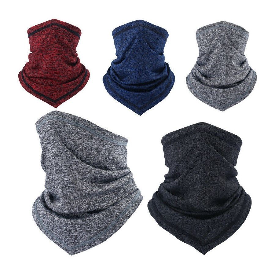20 Wholesale Men's Neck Gaiter Assorted Colors at