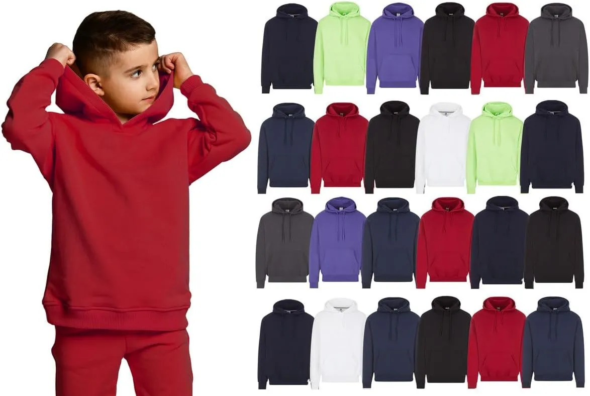 24 Wholesale Billionhats Wholesale 24 Pack Kids Hoodie Sweatshirts Bulk ...