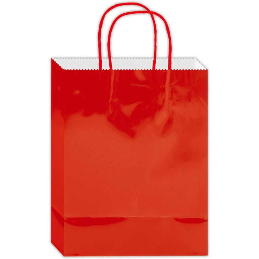 180 Wholesale Everyday Gift Bag Red Size Medium at