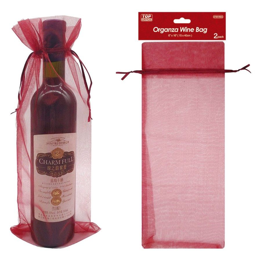 120 Wholesale 2 Count Wine Bag at