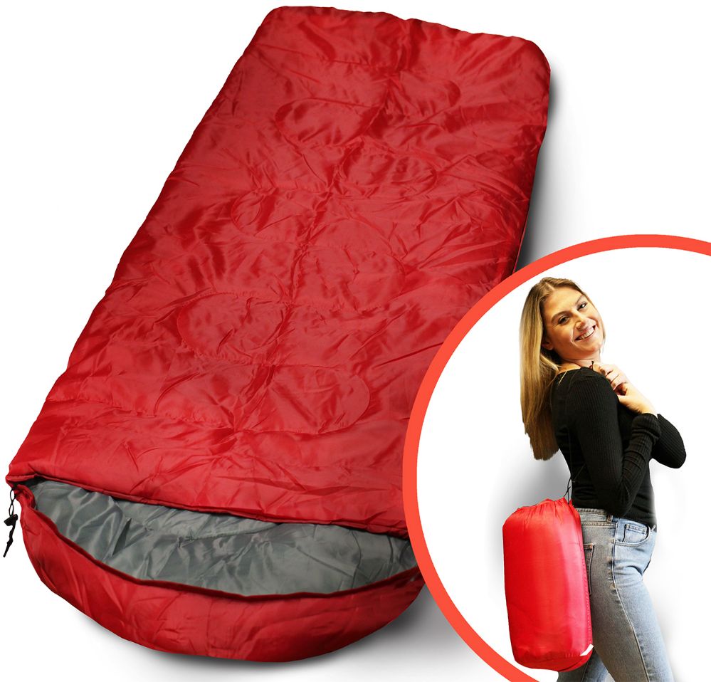 Wholesale Camping Lightweight Sleeping Bag 3 Season Warm & Cool Weather