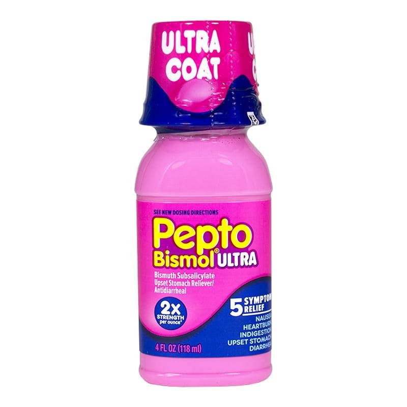 12 Wholesale Travel Size Pepto Bismol Max 4 oz. at