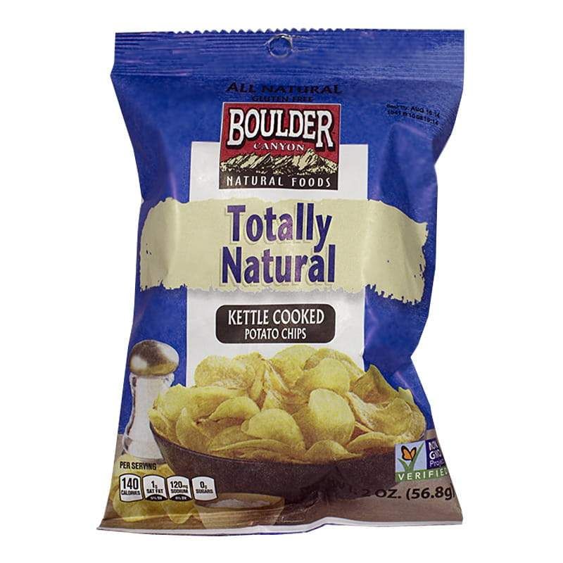 72 Wholesale Boulder Canyon Kettle Cooked Chips 2 Oz. at