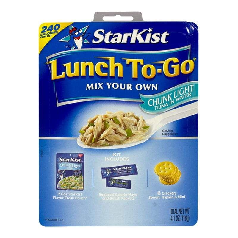 48 Wholesale Light Tuna Starkist Chunk Light Tuna Lunch To Go 4.1 Oz